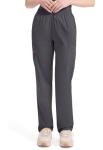 Dickies Women's EDS Signature Scrubs Missy Fit Pull-On Cargo Pant, Pewter, Medium