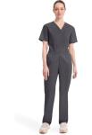 Dickies Women's EDS Signature Scrubs Missy Fit Pull-On Cargo Pant, Pewter, Medium