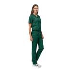 True Hunter Green Unisex Scrub Set, XL