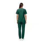 True Hunter Green Unisex Scrub Set, XL