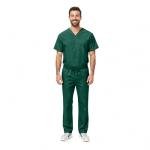 True Hunter Green Unisex Scrub Set, XL
