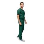 True Hunter Green Unisex Scrub Set, XL