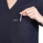 Unisex Navy Medical Scrub Set – 7 & 10 Pockets
