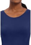 Healing Hands Women's Underscrub Soft Knit Melissa Longsleeve Scrub Tee with Breathable & Easy Care Fabric 5047, L, Navy
