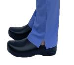 ANGIE UNIFORMS YOGAFLEX - TALL & PETITE. Soft & Stretchy Scrub Set for Women. 2-Pocket Top and 5 Pocket Pants. Modern Fit. PETA430 (RED, XL PET)