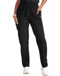 Reebok Womens Scrub Pants - Lightweight Stretch Medical Cargo Bottoms, Straight Leg Scrub Pants for Women (Sizes: S-3XL), Size Medium, Black