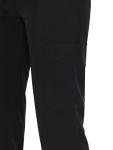 floralhue Women's Scrub Pants - Breathable & Soft Straight-Leg Pull-on Cargo Pant,Drawstring Bottoms with 3 Pockets,Black,2XL