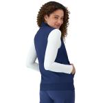 Hanes Women's Comfort Fit Scrubs Healthcare Vest, Moisture-Wicking Stretch Scrubs Vest for Women