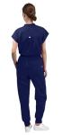 Navy Blue Women's Jogging Scrub Set