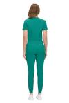 Natural Uniforms Womens Ultra-Soft Luxe Stretch Jogger Scrub Set with Regular and Petite Sizes (True Hunter Green, Small-Petite)