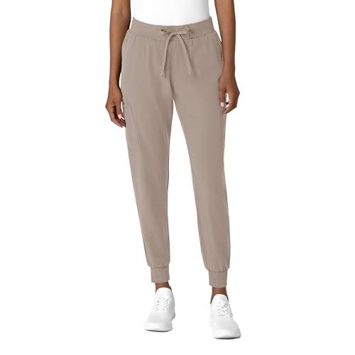 Wink Scrubs for Women, Nova, Joggers Utility Pants with Drawstring and 7 Pockets Haze