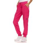 Nautica Scrub Pants for Women, Breathable Drawstring Jogger Scrubs for Women, 5 Pocket Stretch Soft Scrub Bottoms for Woman Fuschia
