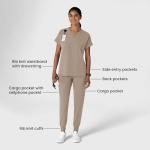 Wink Scrubs for Women, Nova, Joggers Utility Pants with Drawstring and 7 Pockets Haze