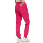 Nautica Scrub Pants for Women, Breathable Drawstring Jogger Scrubs for Women, 5 Pocket Stretch Soft Scrub Bottoms for Woman Fuschia