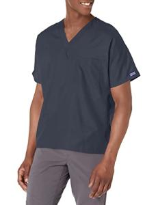 Cherokee Originals Unisex V-Neck Scrubs Shirt, Pewter, X-Large