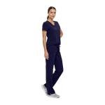 Women’s Cool Stretch V-Neck Scrub Top & Cargo Pants