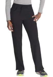 Dickies Women's Cargo Scrub Pants, Black, XL Petite