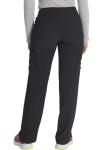 Dickies Women's Cargo Scrub Pants, Black, XL Petite