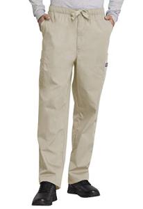 Cherokee Men's Khaki Cargo Medical Scrub Pants