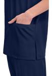 Cherokee V-Neck Scrubs Top for Men & Women - Navy Large