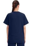 Cherokee V-Neck Scrubs Top for Men & Women - Navy Large