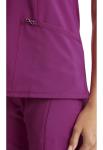 Cherokee Infinity Round Neck Scrub Tops, Orchid