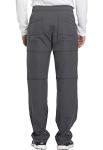 Men's Dickies Dynamix Athletic Scrub Pants, Pewter
