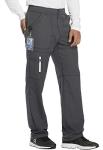 Men's Dickies Dynamix Athletic Scrub Pants, Pewter