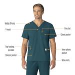 Carhartt Women's Unisex V-Neck 6-Pocket Scrub Top