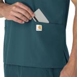 Carhartt Women's Unisex V-Neck 6-Pocket Scrub Top