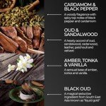 Perfume de Oud Negro ZOUSZ para Hombres