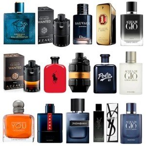 Set de Muestras de Colonia para Hombre - 8 Botellas