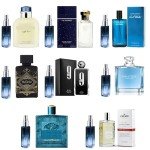 Set de Muestras de Perfumes Masculinos, 8 Frascos