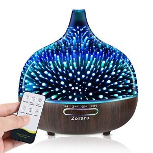 Difusor de Aceites Esenciales 550ml con Luces LED