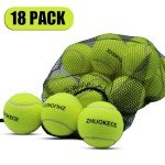 ZHUOKECE 18 Pack Tennis Balls with Mesh Bag