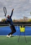 Tourna Classic Tennis Ball Pick Up Hopper, Black
