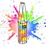 Portable Tennis Ball Hopper with Easy Handle