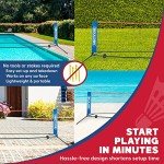 Portable Multi-Sport Net Set for Kids & Adults