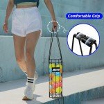 Portable Tennis Ball Hopper with Easy Handle