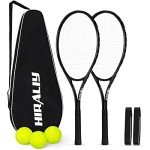 HIRALIY Tennis Racket Set with Balls and Bag