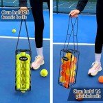 Portable Tennis & Pickleball Ball Collector Basket