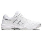 ASICS Women’s Gel-Dedicate 7 Tennis Shoes, White/Silver