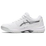 ASICS Women’s Gel-Dedicate 7 Tennis Shoes, White/Silver