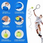 Redllo Solo Tennis Trainer with 4 Balls and Dampeners
