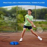 Redllo Solo Tennis Trainer with 4 Balls and Dampeners