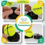 Ahari Unlimited Tennis Trainer Set with Rebounder