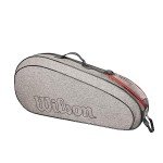 WILSON Team Tennis Racket Bag - Heather Grey