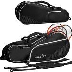 Athletico Lightweight Padded Tennis Bag - 6 Racquet