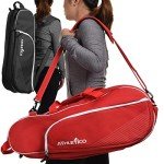 Athletico Lightweight Padded Tennis Bag - 6 Racquet