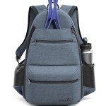 Athletico City Tennis Backpack - Holds 2 Rackets
